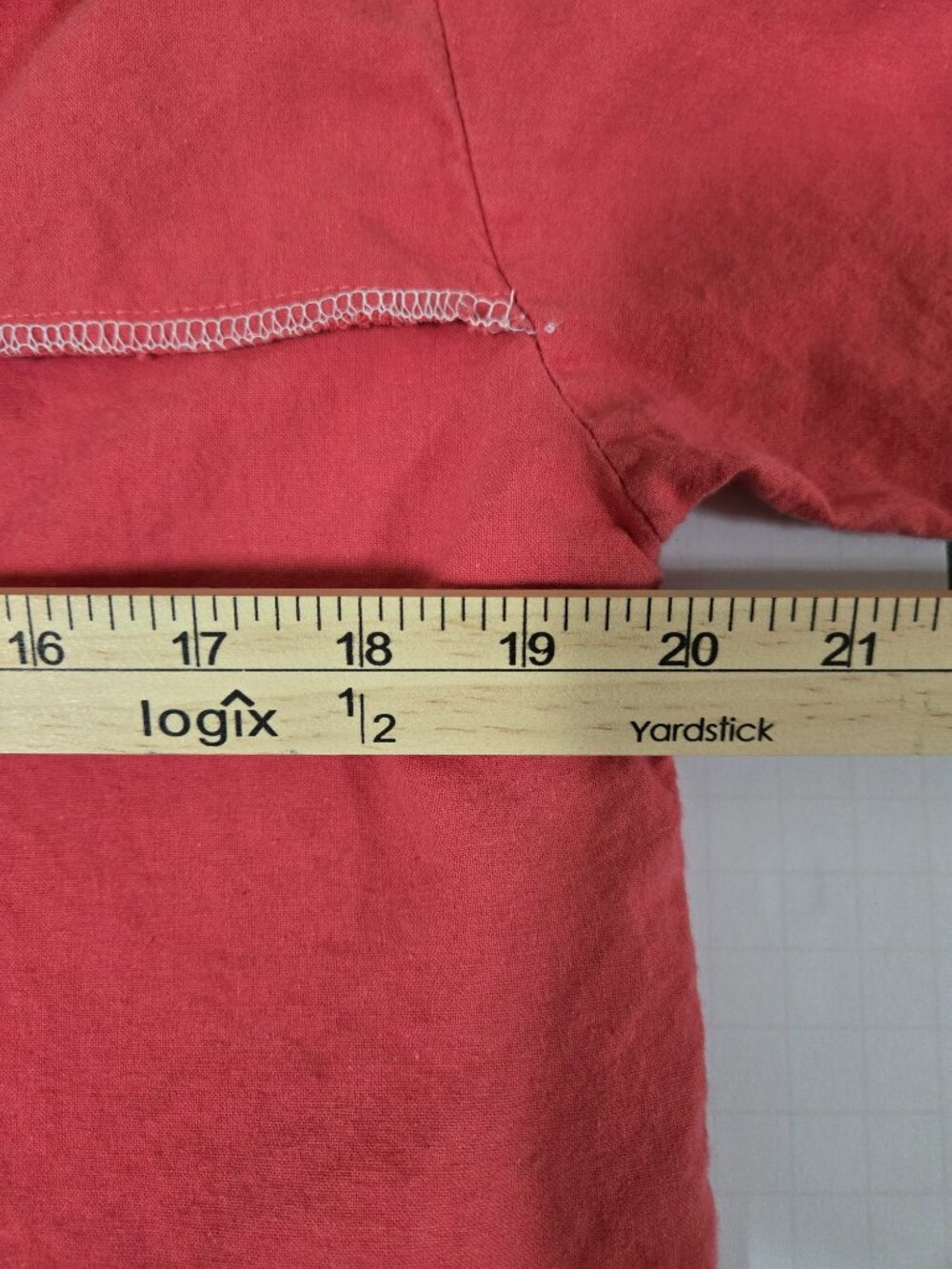 Panhandle Slim Men's Medium Western Snap Shirt Red Made USA Vintage - Picture 8 of 9